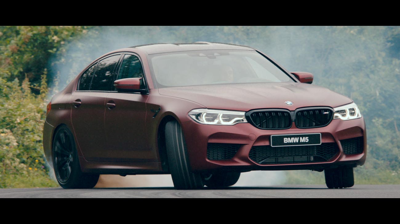 BMW M5 reveal video and live event