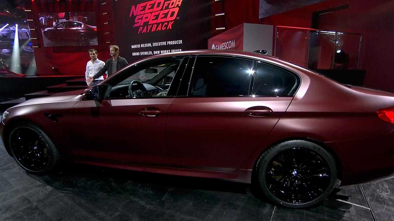 BMW M5 reveal video and live event